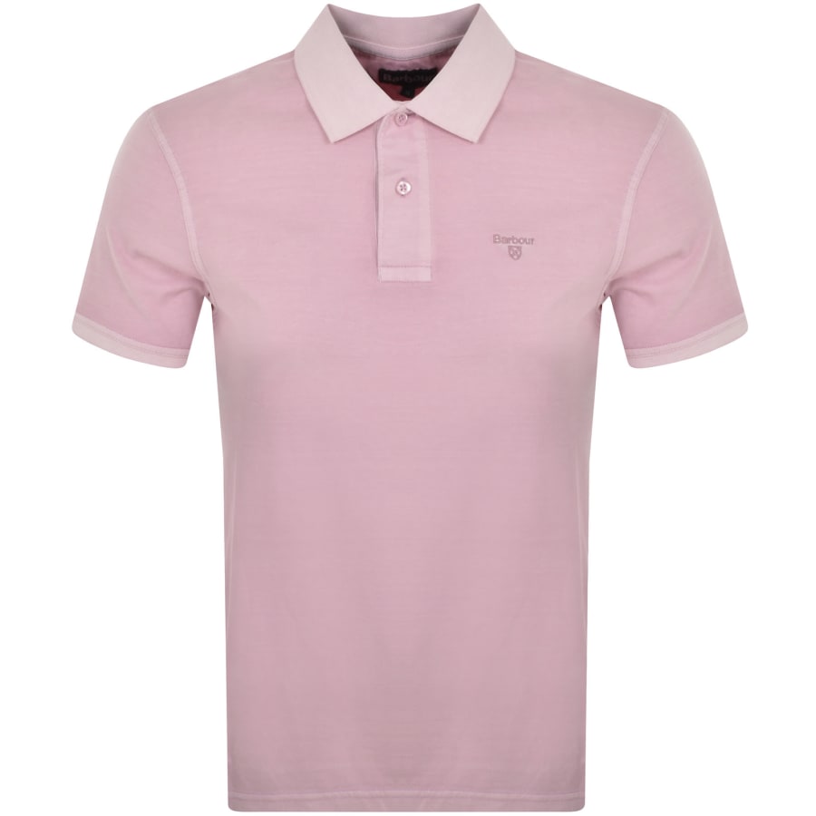 Barbour pink collar online
